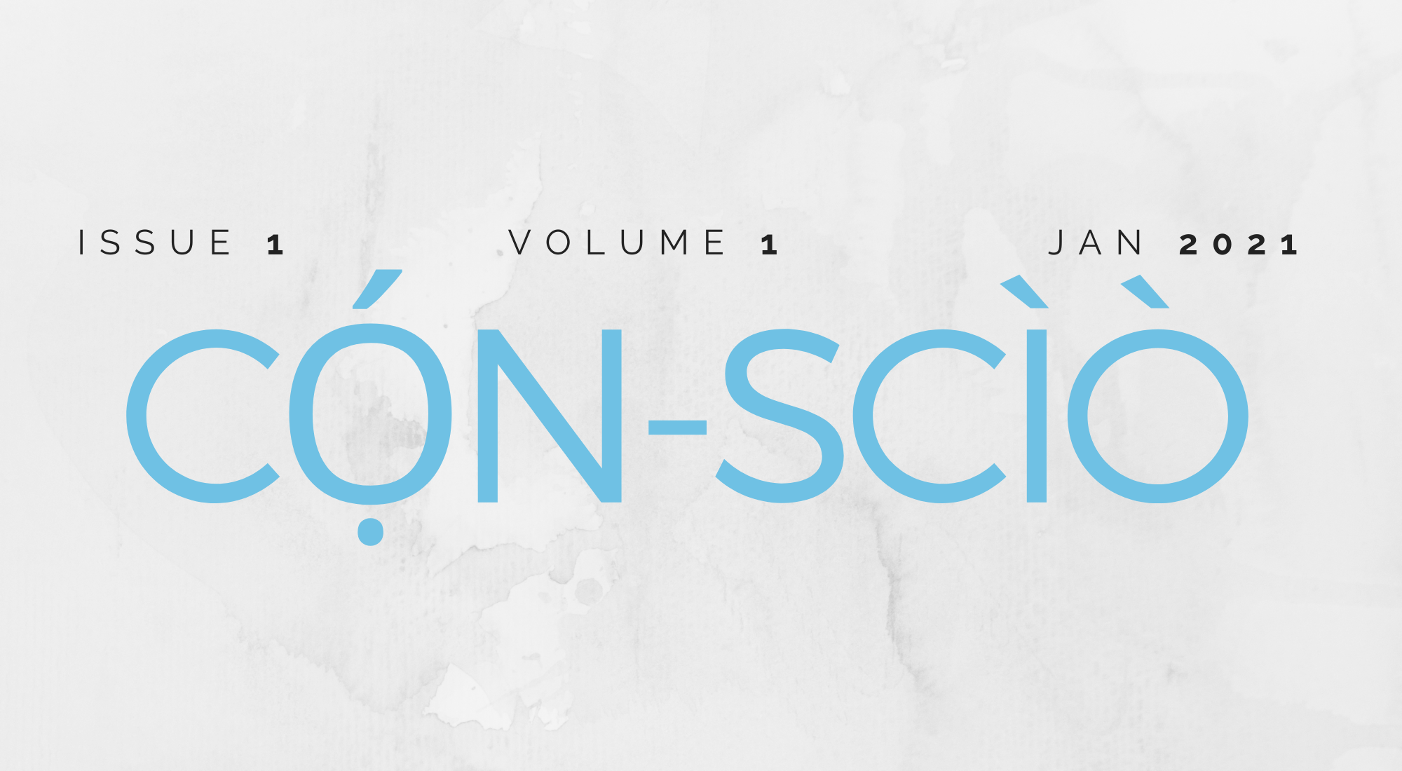 CỌ́N-SCÌÒ MAGAZINE: ‘THE LOCKDOWN’ [ISSUE 1, VOL. 1 | JANUARY 2021] IS OUT
