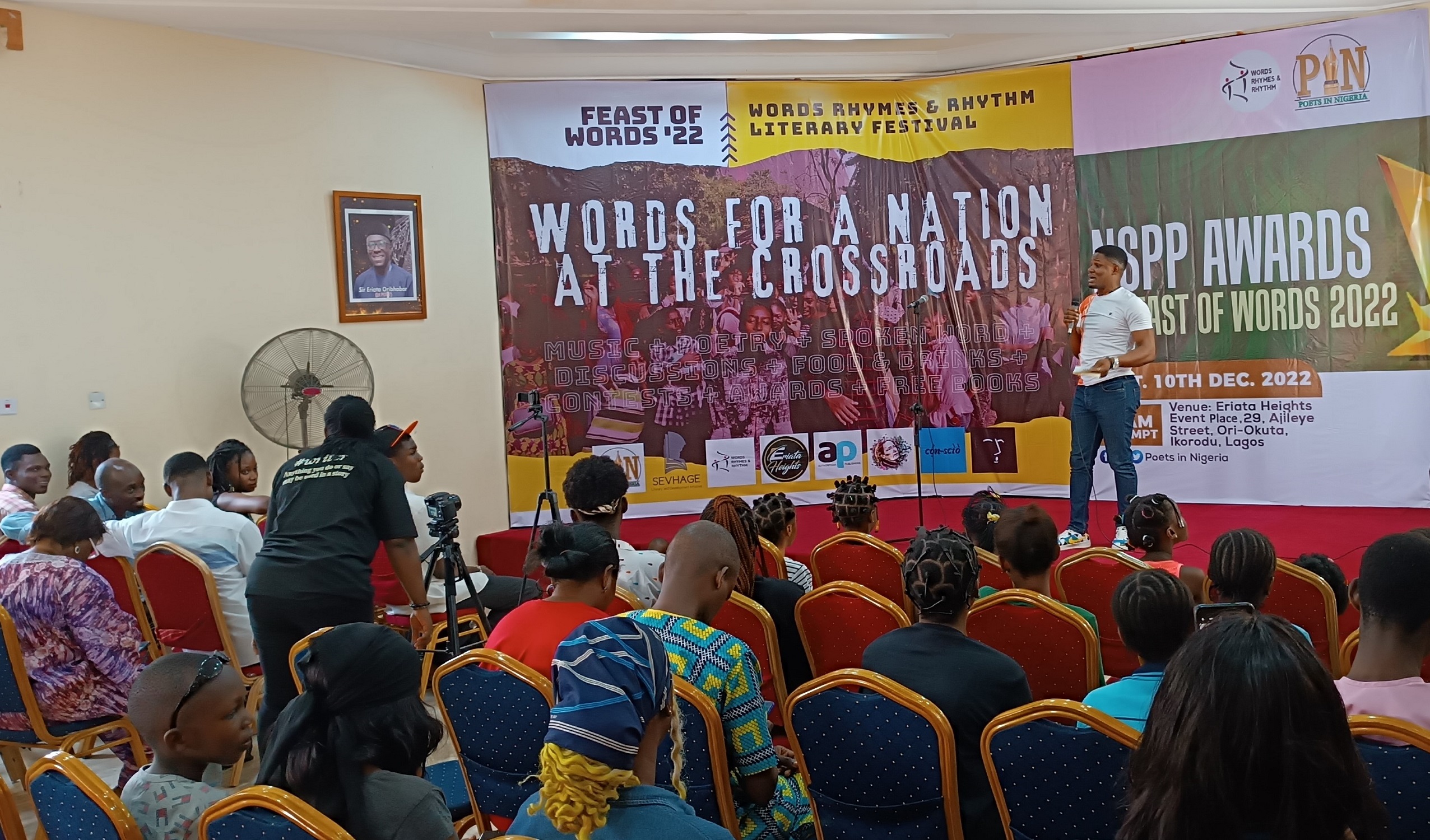 ARTS, CREATIVITY & FRIENDSHIP: WORDS RHYMES & RHYTHM LEAVES ANOTHER MARK ON THE NIGERIAN LITERARY SCENE WITH FEAST OF WORDS 2022