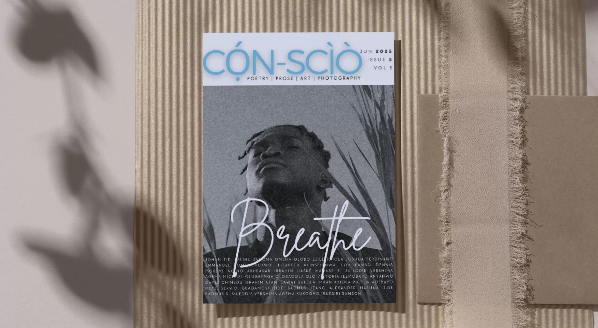 CỌ́N-SCÌÒ Magazine Unveils the “Breathe” Issue, Inviting Readers to Pause and Reflect